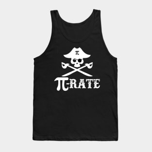 Pi-rate Pi Day Funny Gift for Pi Lovers Tank Top